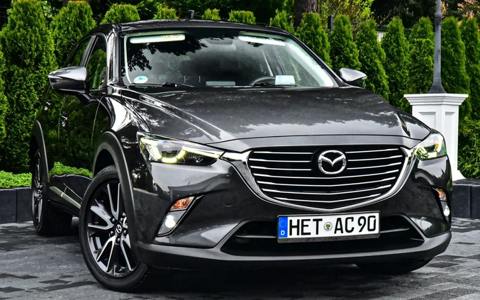 Mazda CX-3 cena 78900 przebieg: 111812, rok produkcji 2019 z Brzozów małe 704